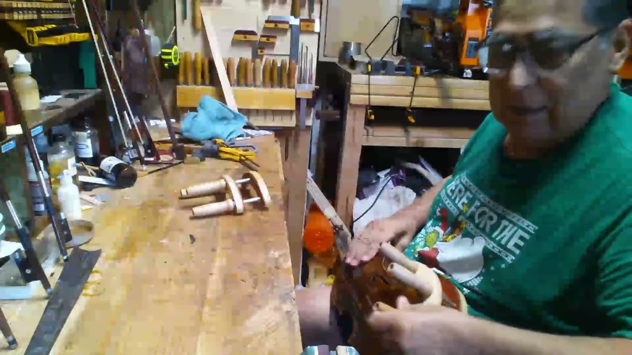 Violin Stainer reparado video#64