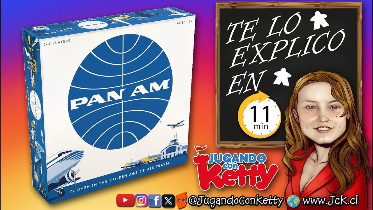 Pan Am [Cómo se Juega / Tutorial / JcK / Juego de Mesa]