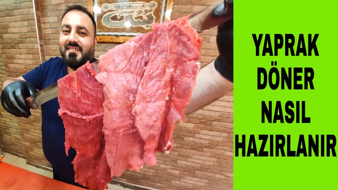 YAPRAK DÖNER NASIL HAZIRLANIR, yaprak döner sosu nasıl yapılır,