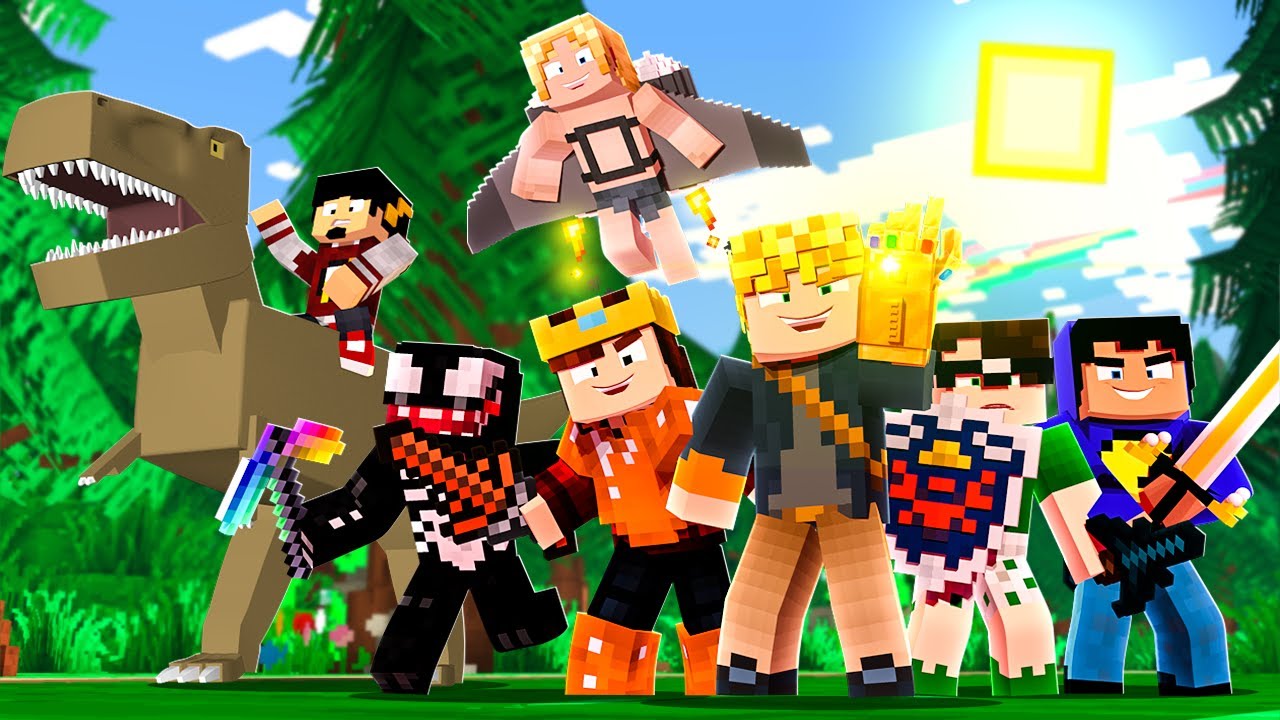 🔥 SOBREVIVENDO COM 40 YOUTUBERS NO MINECRAFT ULTIMATO