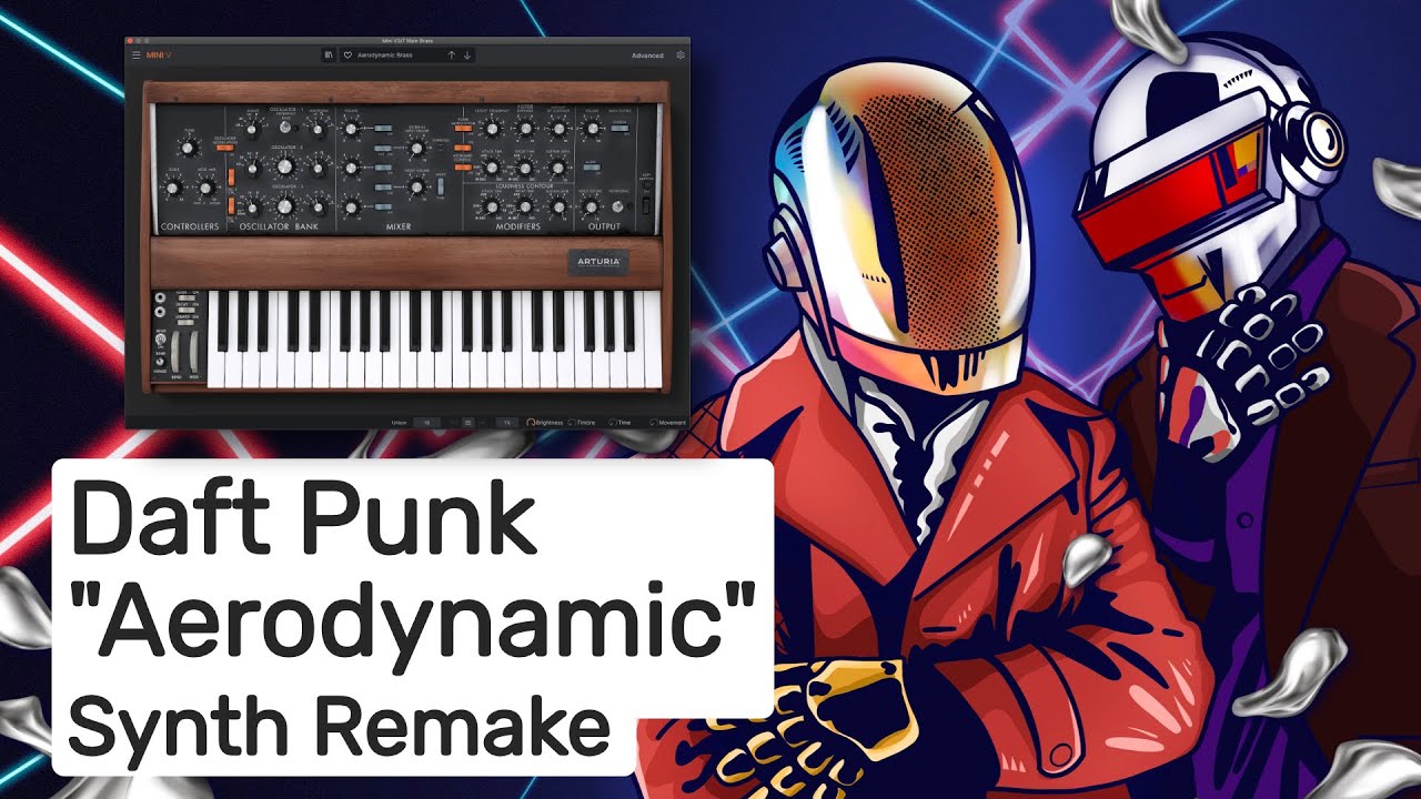 Daft Punk - Aerodynamic (Outro Synth Remake)