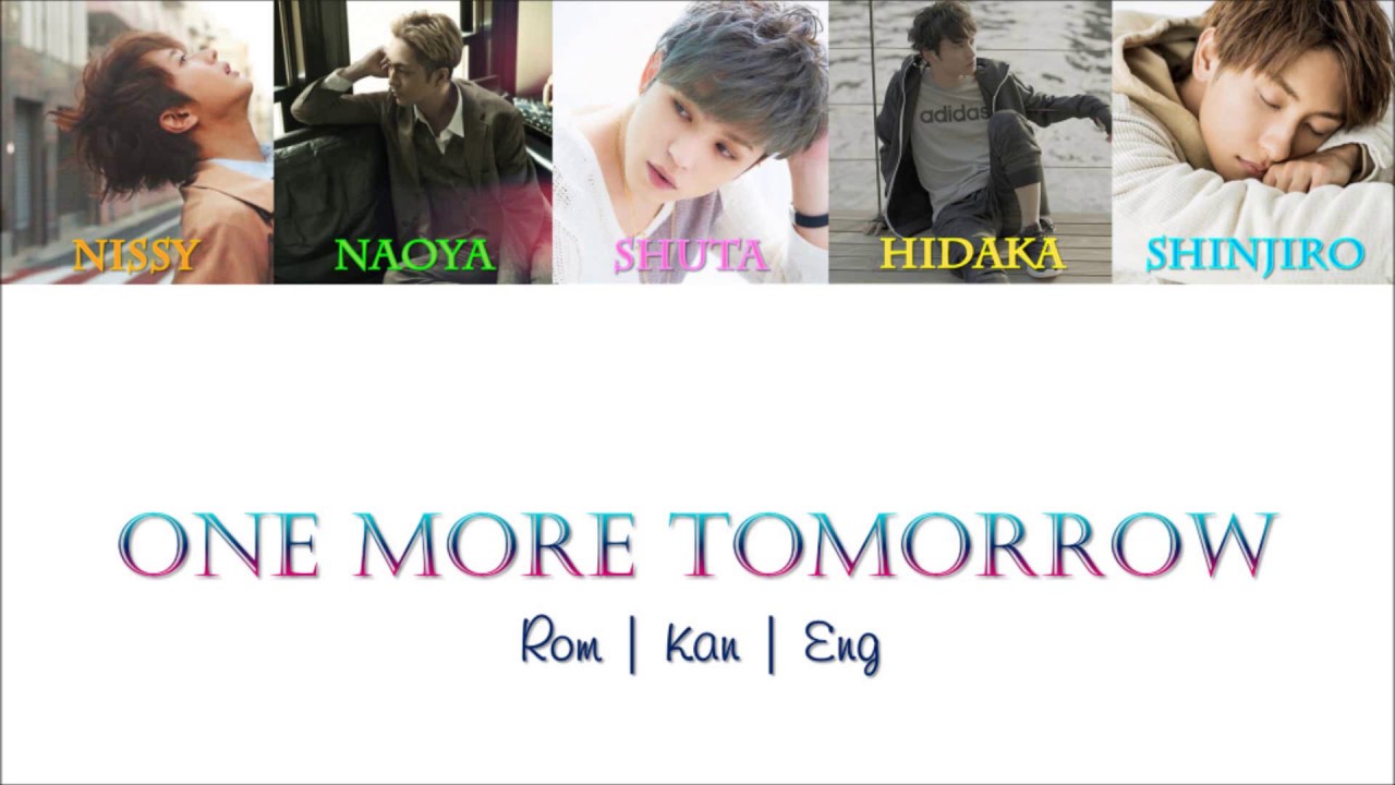 AAA - One More Tomorrow [Color Coded Lyrics/Kan/Rom/Eng]