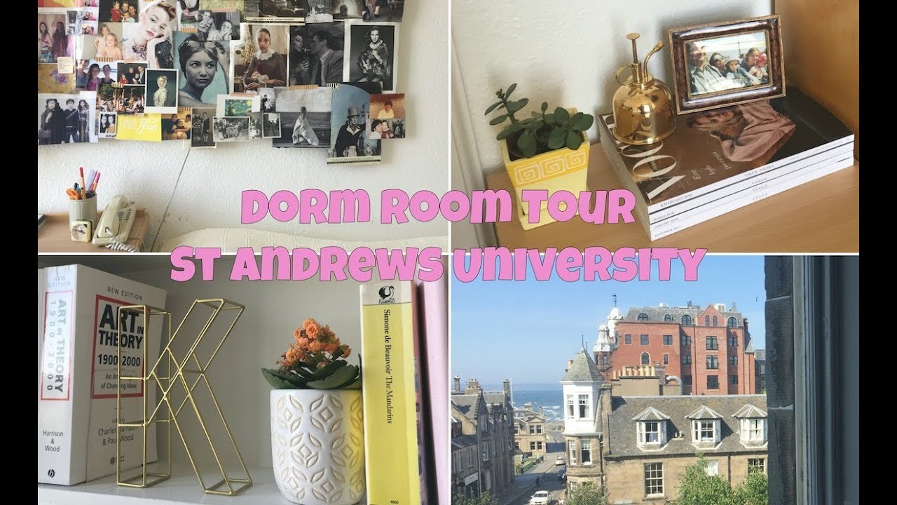 Dorm Room Tour (University of St Andrews -- McIntosh Hall)
