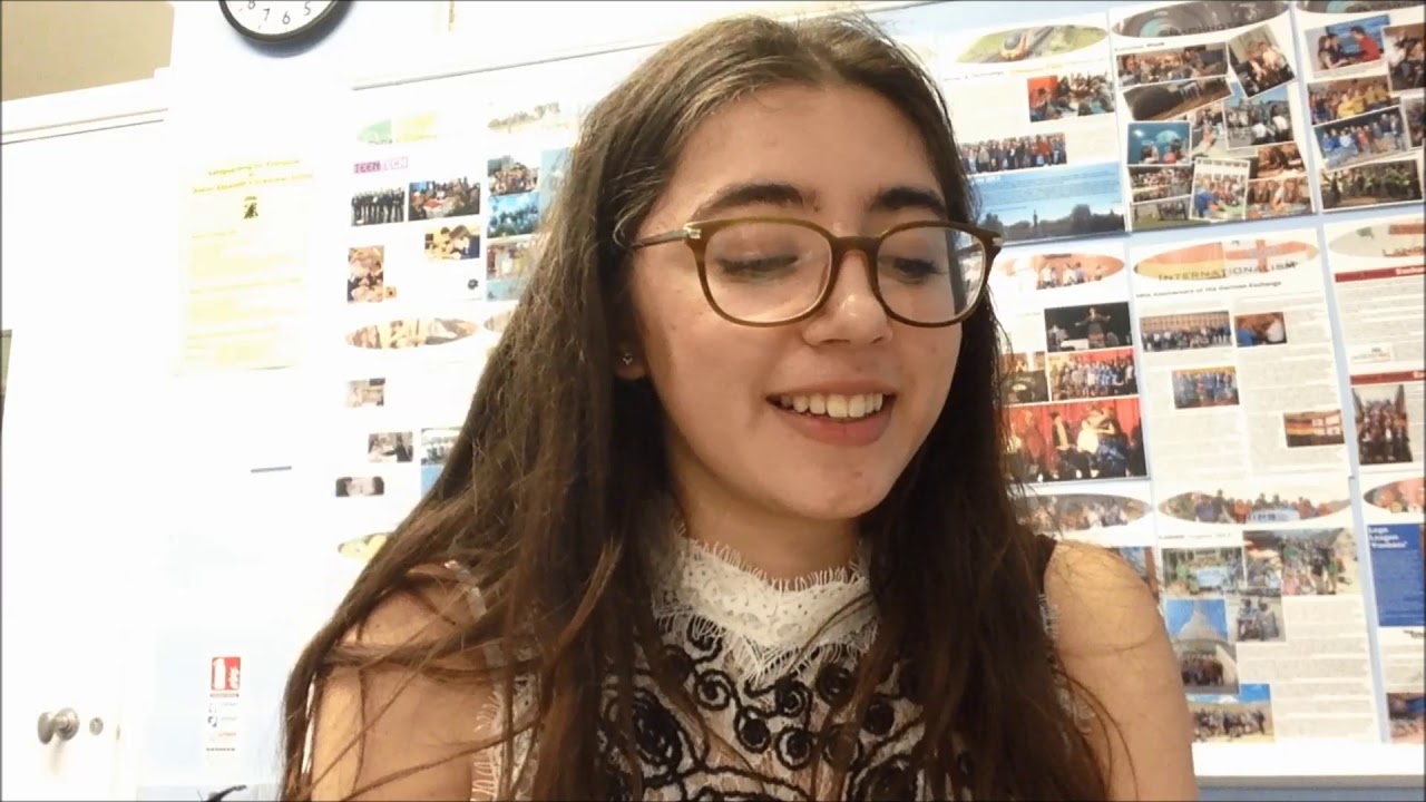 6th form students reflecting on Immersion