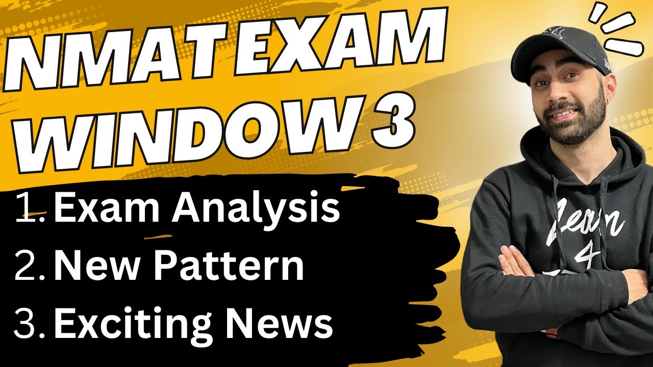 NMAT Exam 2022 Window 3 Analysis #nmat #nmat2022 #mba #education | Live Discussion