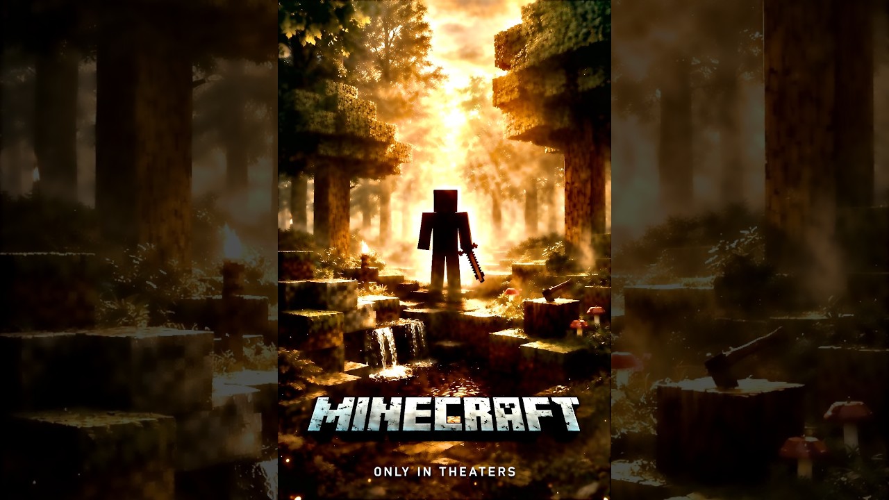 Minecraft movie realistic