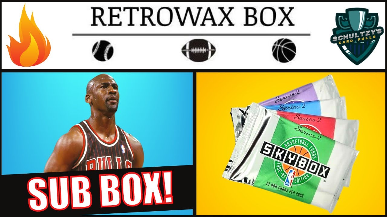 POSSIBLE MJ PSA 10? - Retrowax Basketball Card Subscription Box V1 Review! 🏀🔥