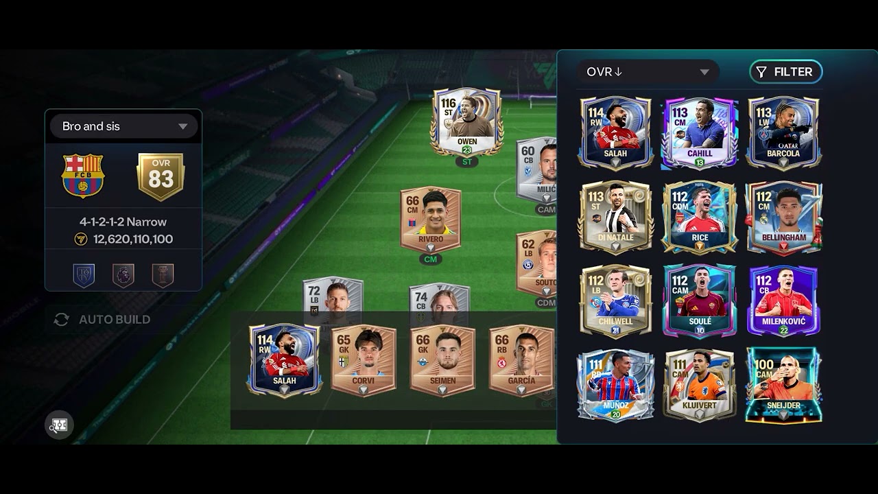 My team###########115 ovr ##### please like and Subscribe, comment your ovr