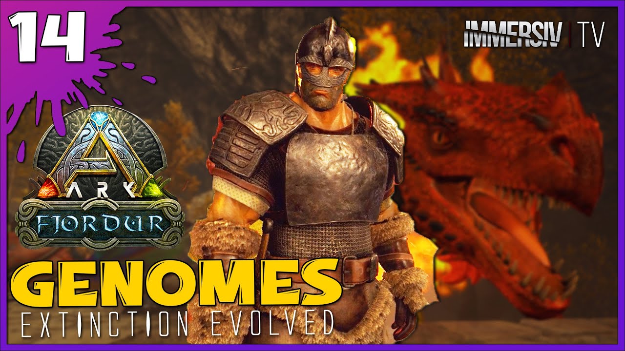 ON TOMBE DANS UN PIEGE ! | ARK FJORDUR | MOD Genomes FR 14