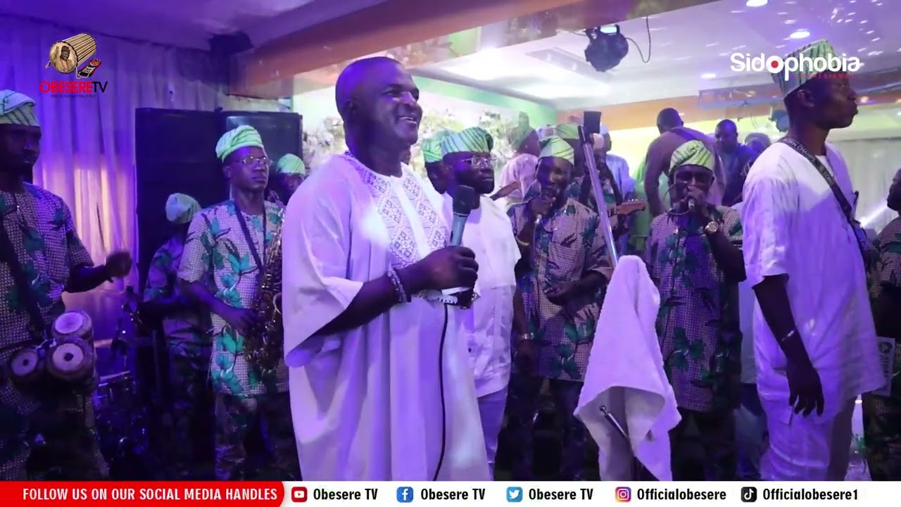 PK1ST DE LEGEND Live Performance At RUQAYYAH & EDRIS wedding At Havana Hotel Gowon Estate, Egbeda