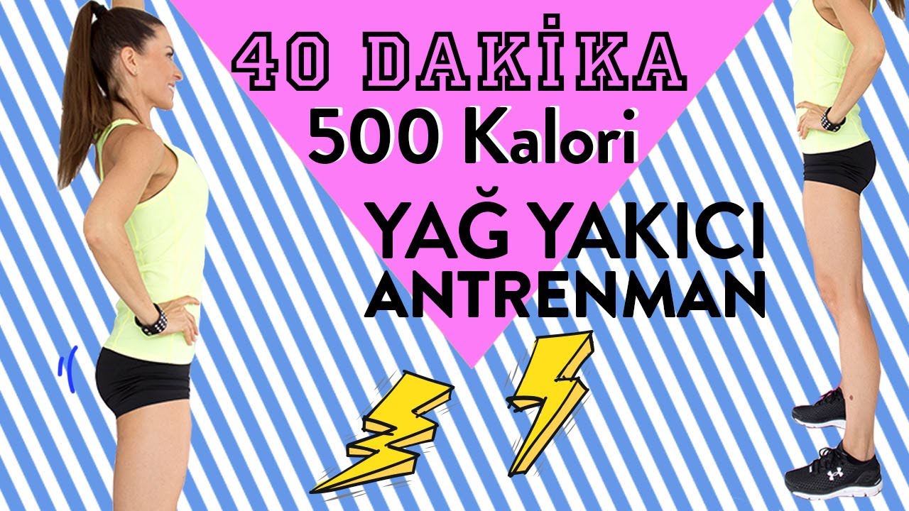 Yağ Yakma Antrenmanı: 40 Dakikada 500 Kalori!