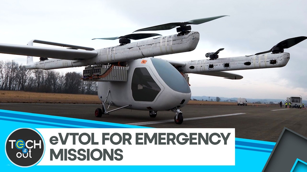 Heavy-Lift eVTOL&nbsp;Built For Emergency Response&nbsp;| Tech It Out