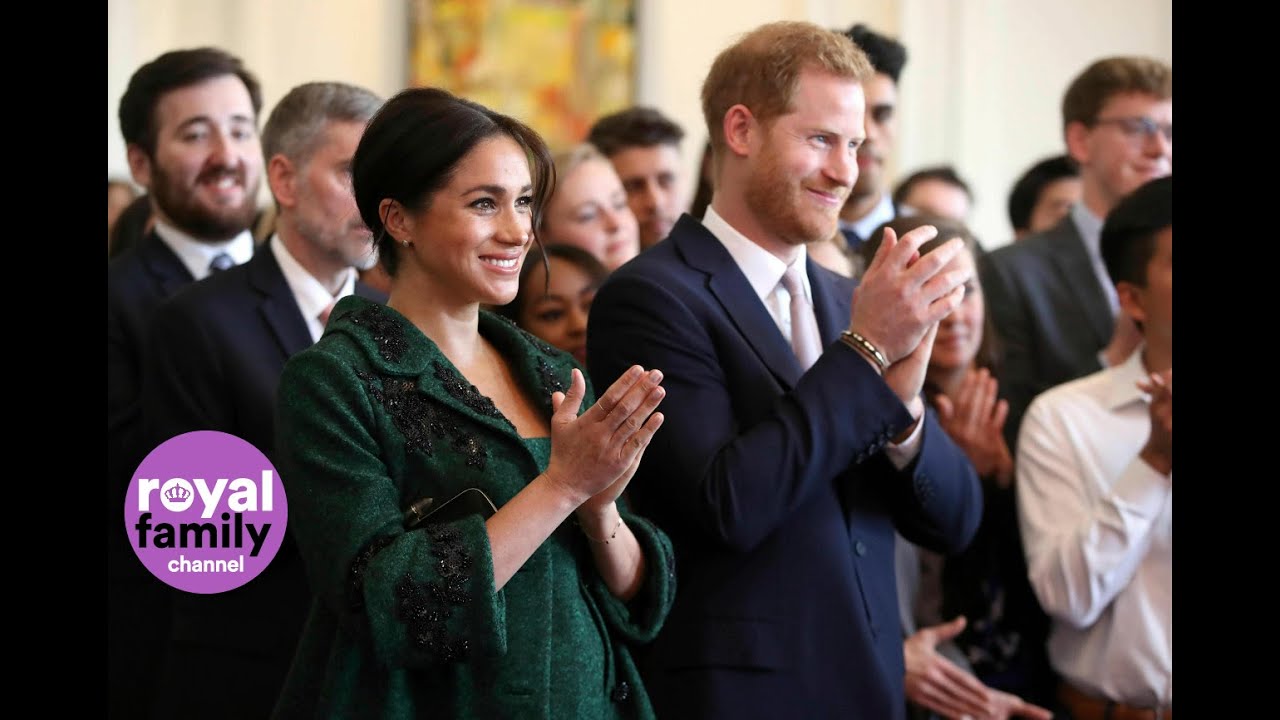 Duke and Duchess of Sussex gifted adorable outfit for baby and Prince Harry sings to guests