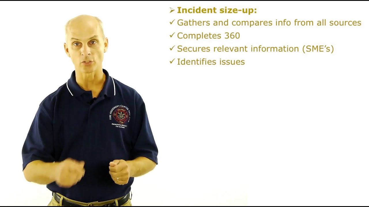 Assessment Center: Size Up Recommendations with Chief Johns