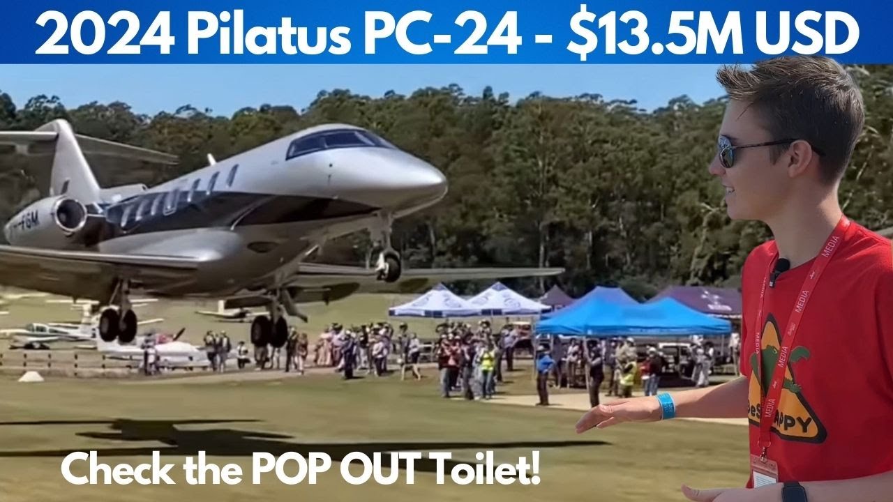 Tour the 2024 Pilatus PC-24. Why it OUTSHINES Most Private Jets.