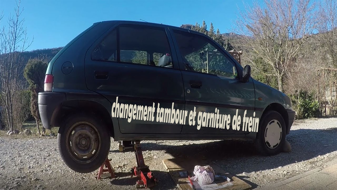[tuto] changement de frein arriére sur peugeot 106
