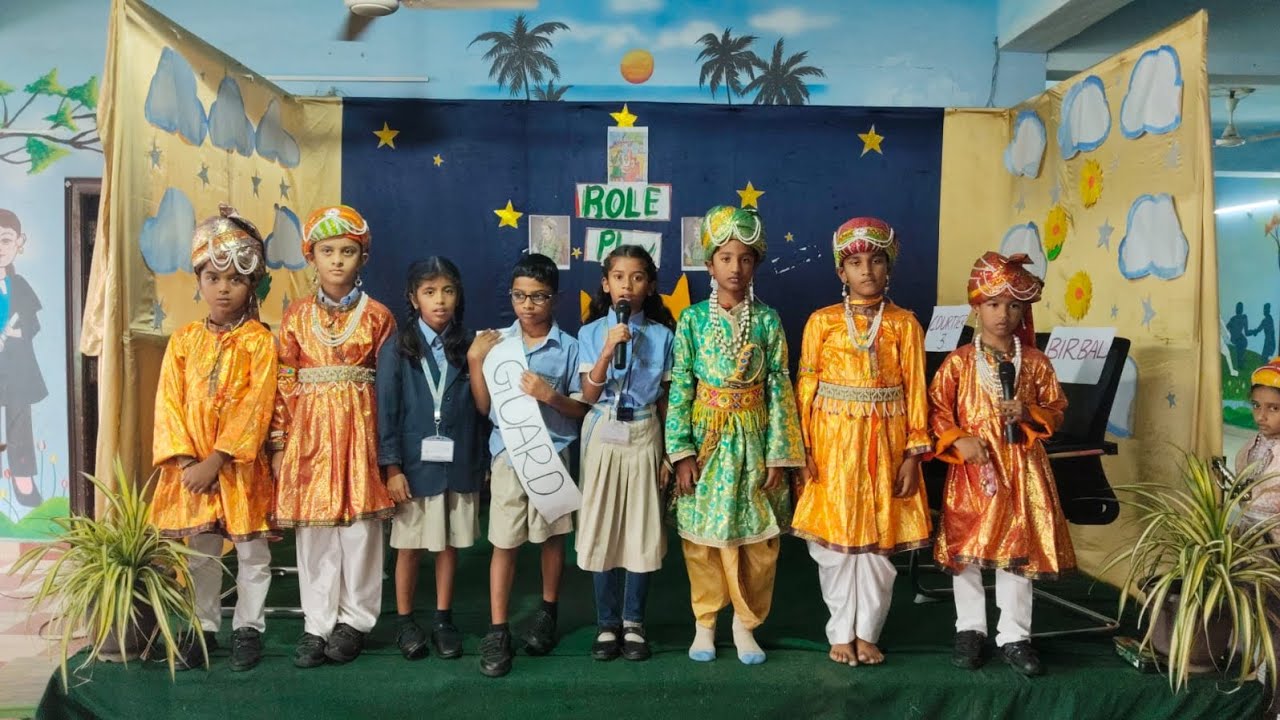 akbar and birbal skit by my child part1