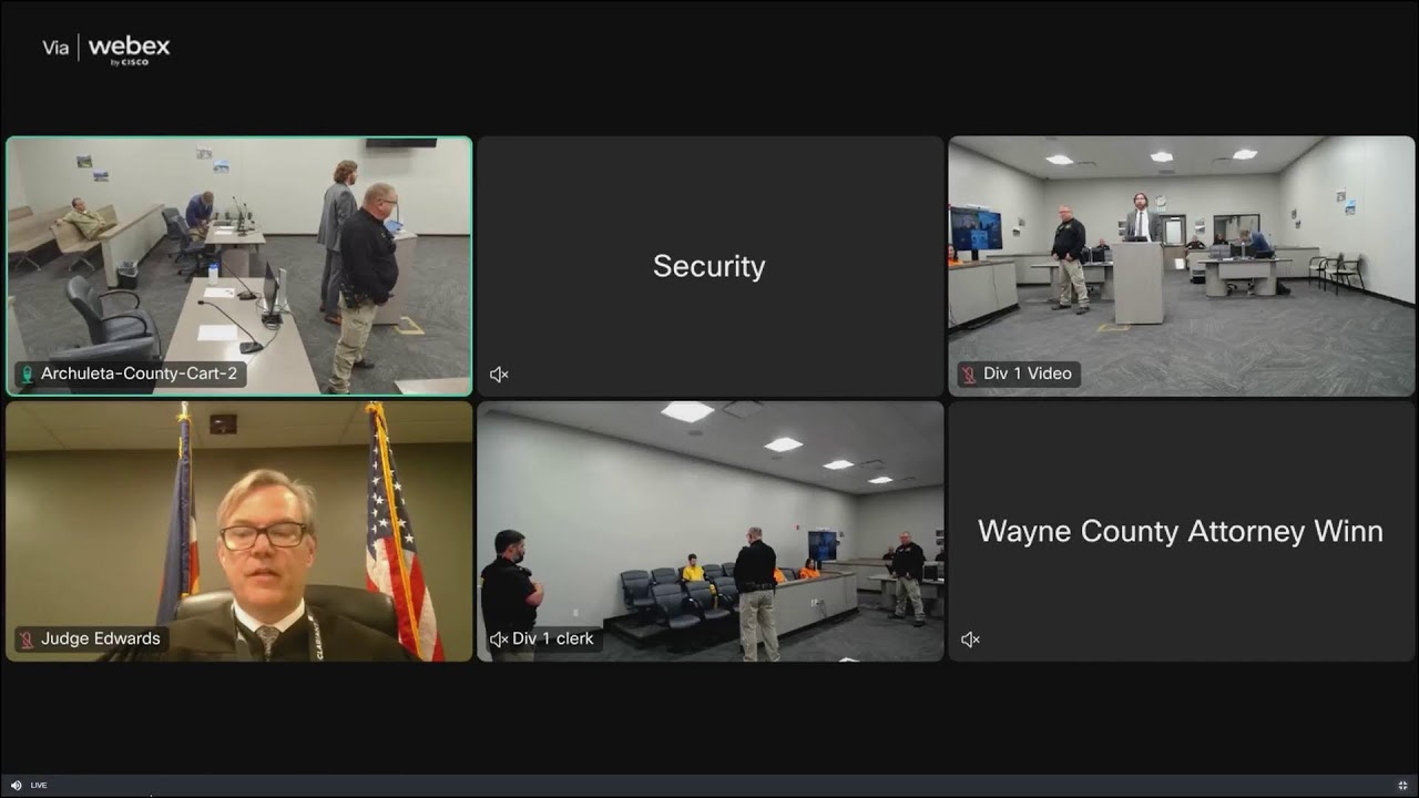 Suspect Appears in Court