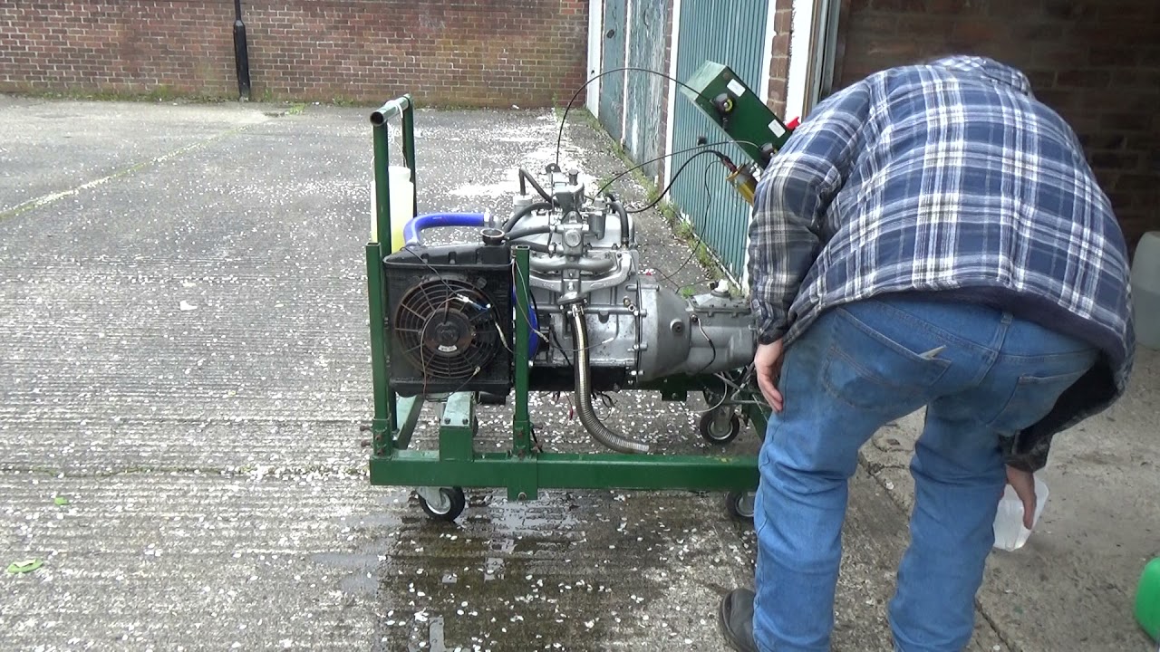 Reliant Kitten Engine Rebuild first start