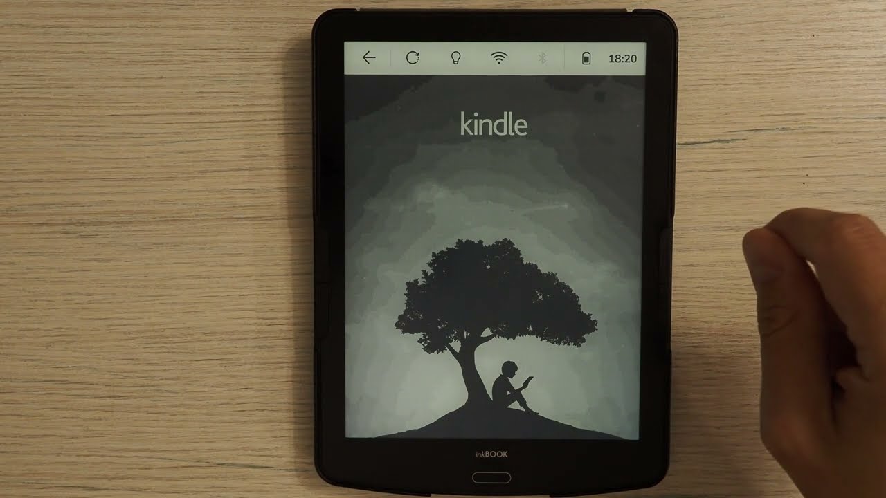 Aplikacja Kindle na czytniku inkBOOK Focus Plus