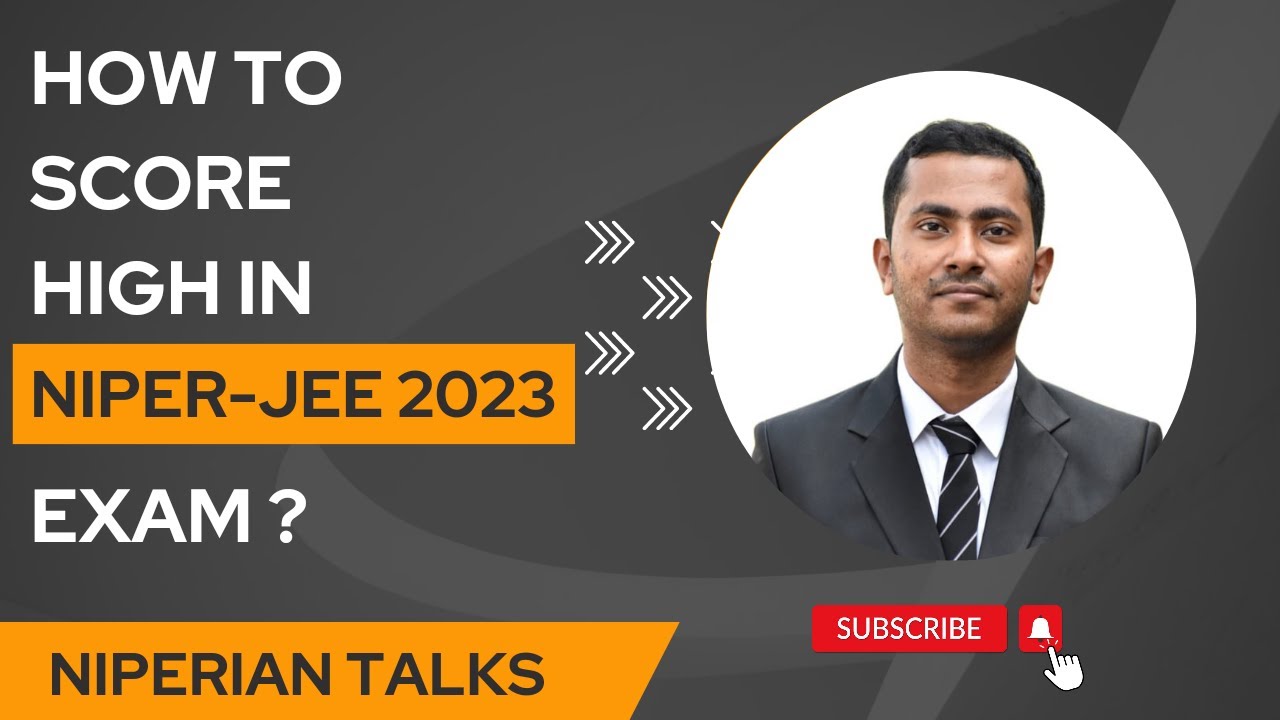 How to Score High in NIPER-JEE 2023 Exam? | NIPERian Talks | Live Session by PHARMA COMPETITOR |