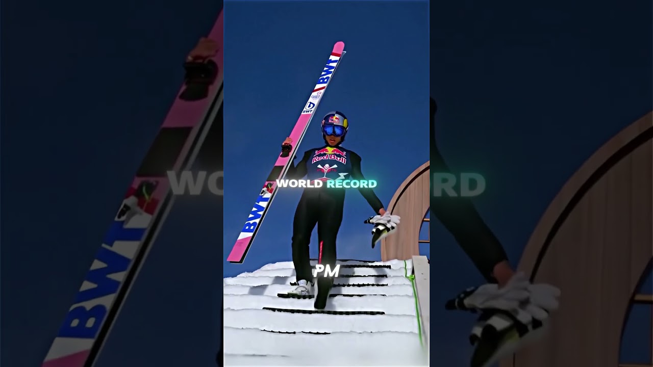 The World&rsquo;s Longest Ski Jump Ever Made🤯⛷️ &ndash; Ryoyu Kobayashi