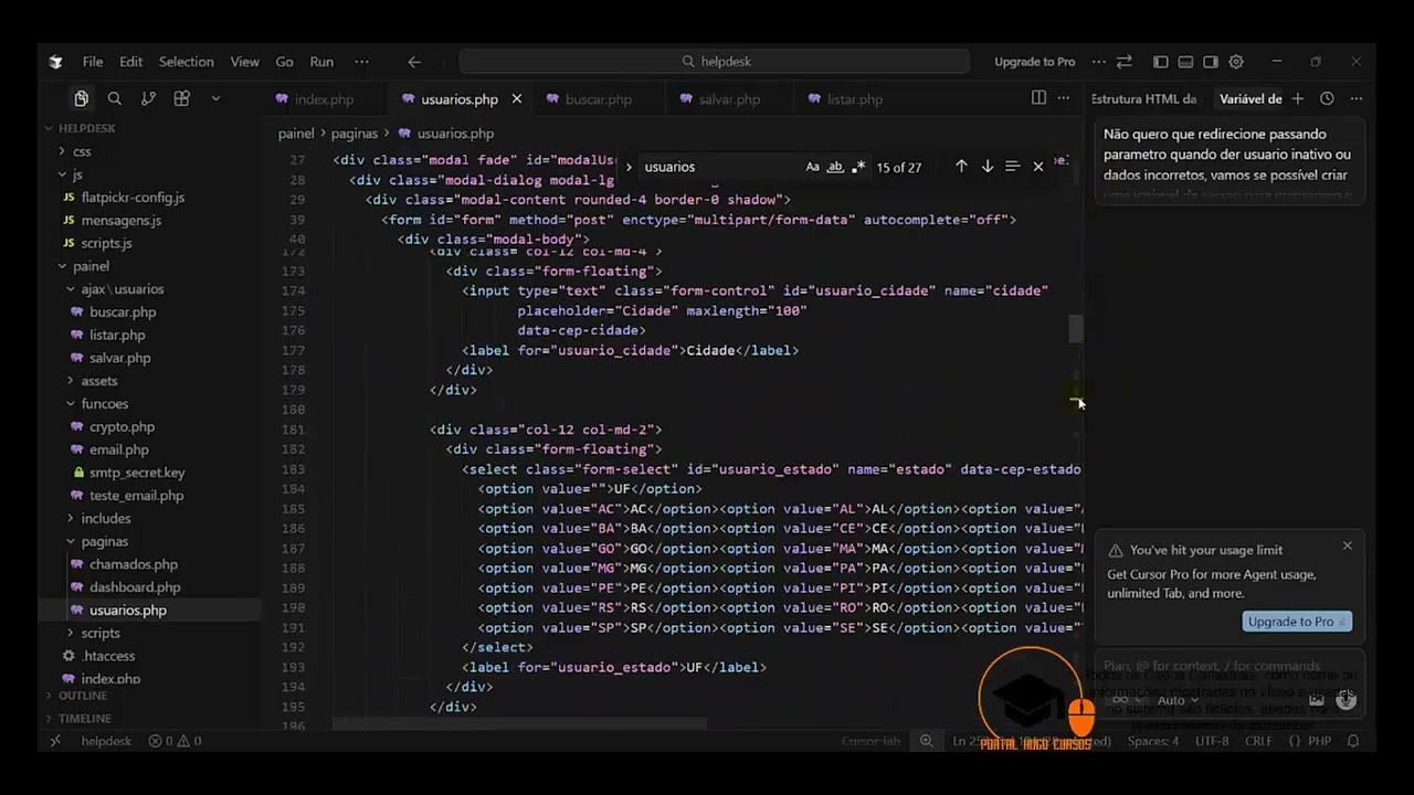 Desenvolvendo Sistemas com IA - Aula 53 - Variavel global para pagina