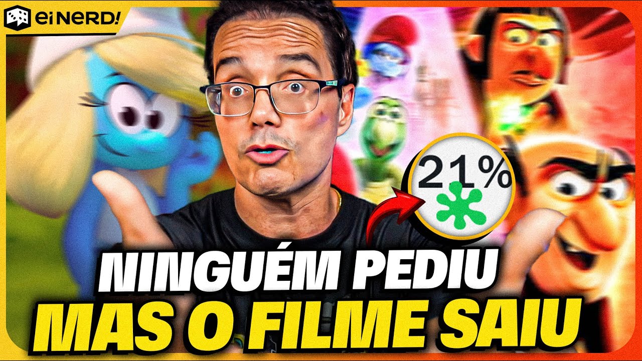 O NOVO FILME DE SMURFS &Eacute; T&Atilde;O RUIM ASSIM? MINHA SINCERA OPINI&Atilde;O