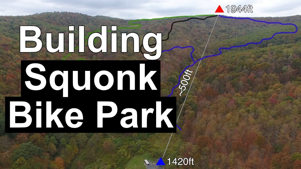 Building Squonk Bike Park