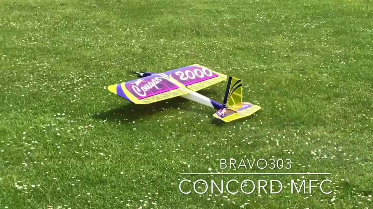 Weston UK Cougar V2 - Maiden Flight - CONCORD MFC