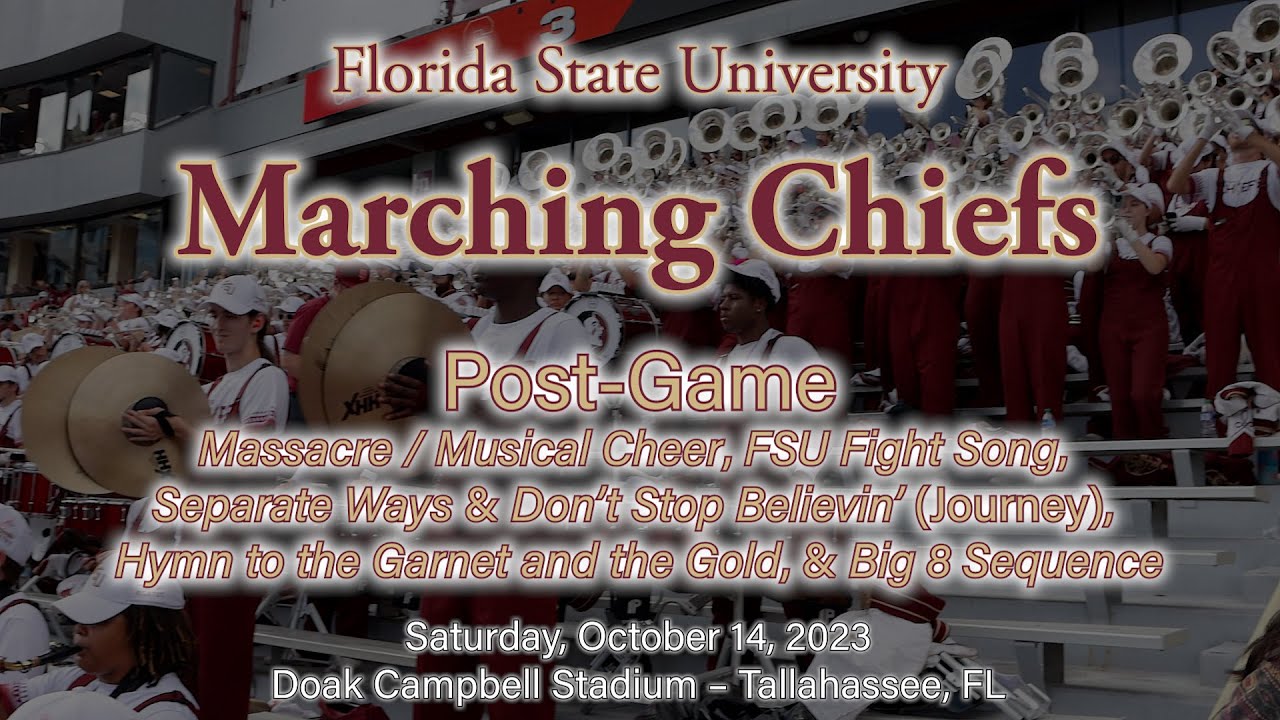 2023/10/14 Marching Chiefs – FSU vs. Syracuse University Post-Game