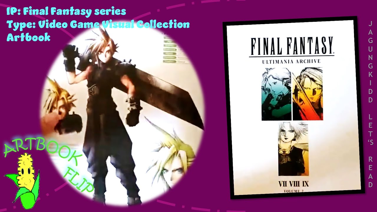 Artbook Flip   Final Fantasy Ultimania Archive Volume 2