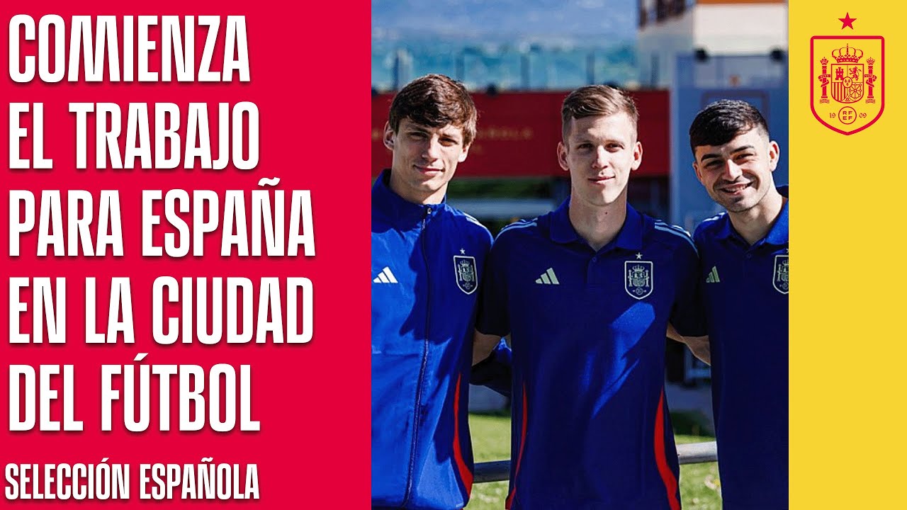 🇪🇸 Comienza el trabajo para España en la Ciudad del Fútbol 🇪🇸 | 🔴 SEFUTBOL