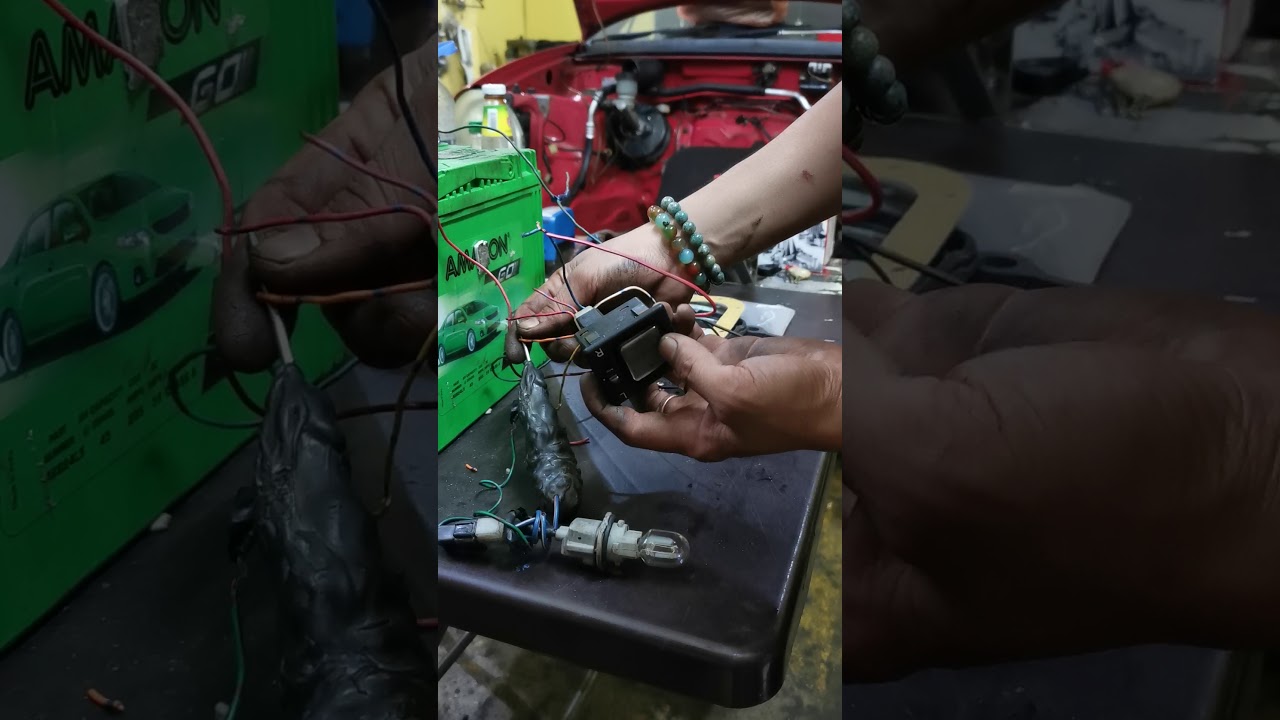 Cara check suis side mirror biasa L5 atau 850