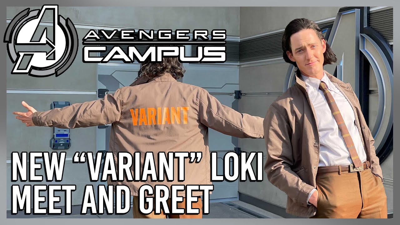 New “Variant” Loki Meet and Greet in Avengers Campus