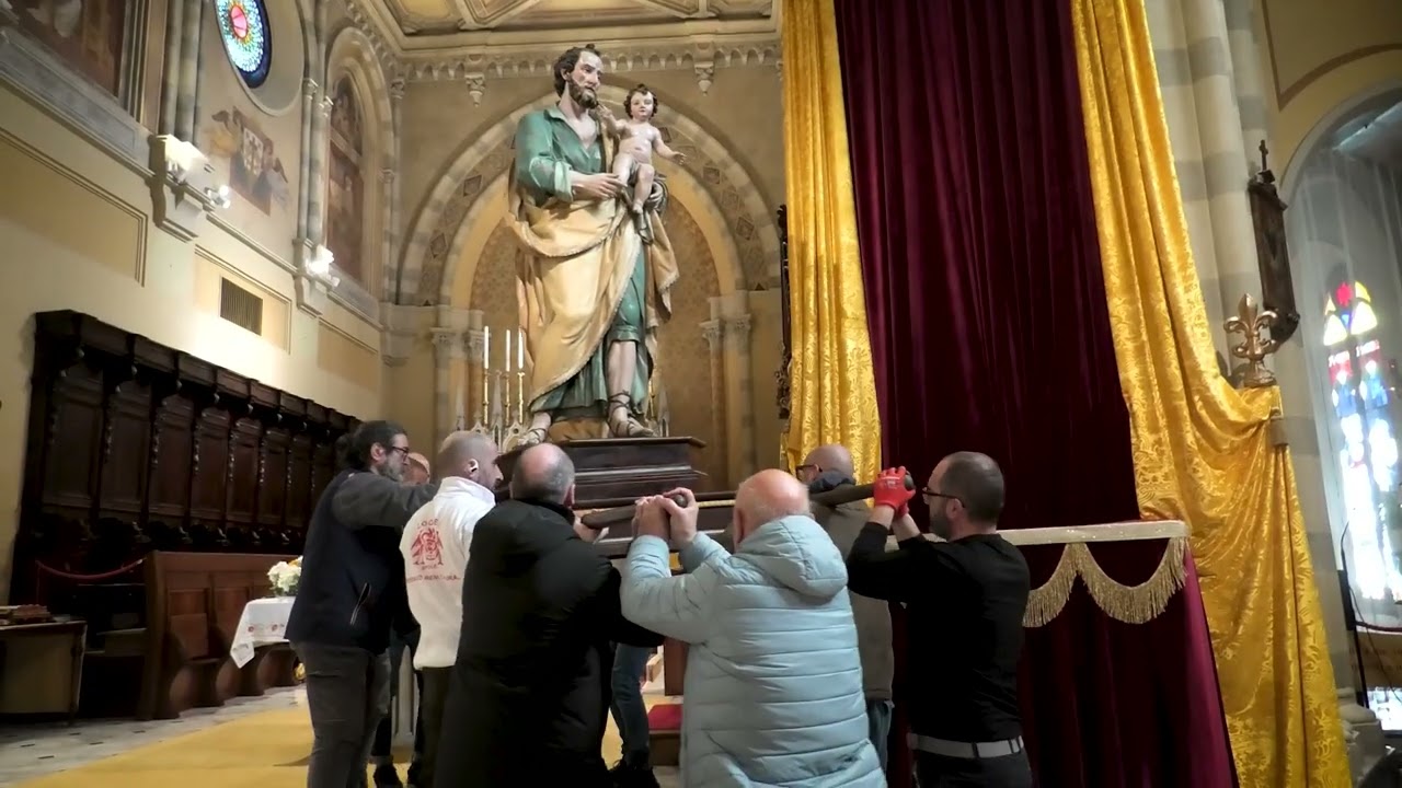VASTO - Celebrazione, benedizione e preghiera a San Giuseppe