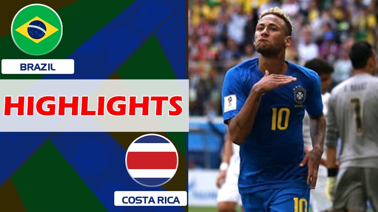 🔴 Brazil vs Costa Rica | The Goal That Ignited the Crowd!