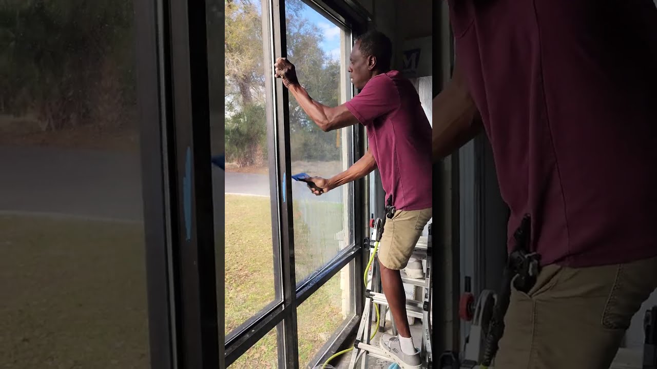 Commercial Window Tint Tip: Remove & Reinstall Seals to Prevent Tint Gaps | Tintwork