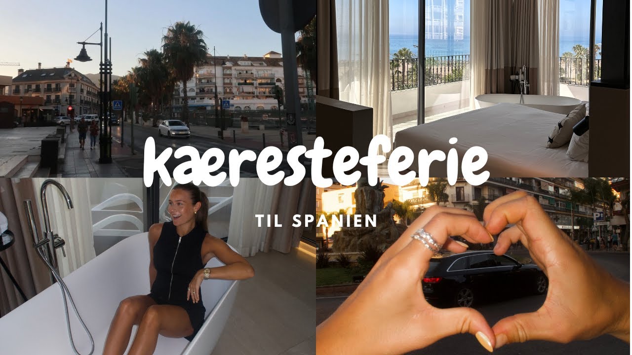 kærestetur til Spanien: spiser god mad, ser em fodbold og slapper af