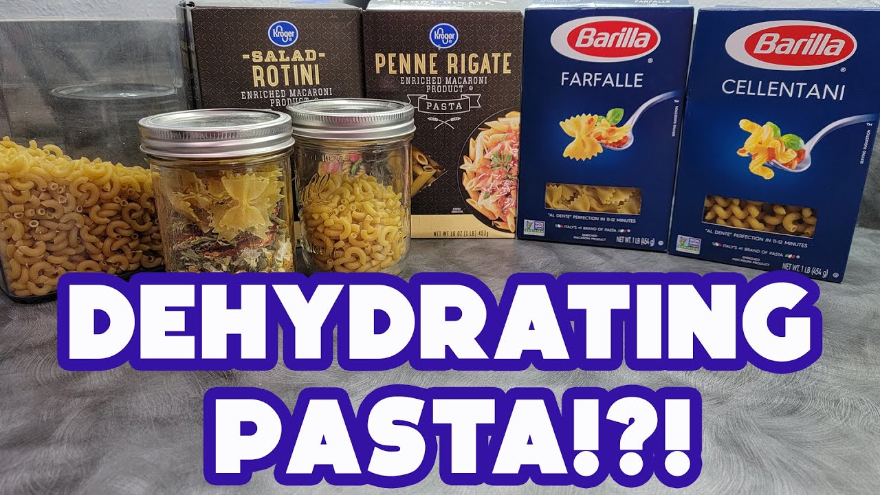 How to Dehydrate Pasta | Meals in a Jar Tips | Introducing the Best Meals in a Jar Database!