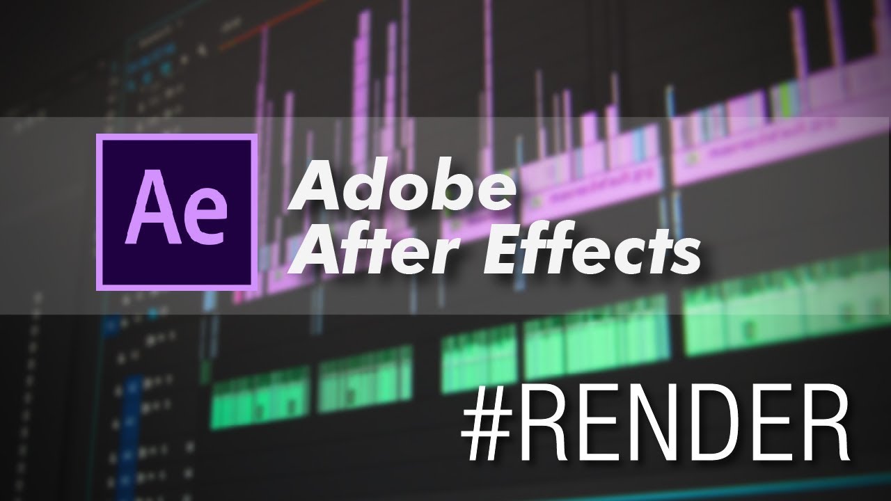 After Effects'te Yüksek Çözünürlüklü ve Düşük Boyutlu Render Almak