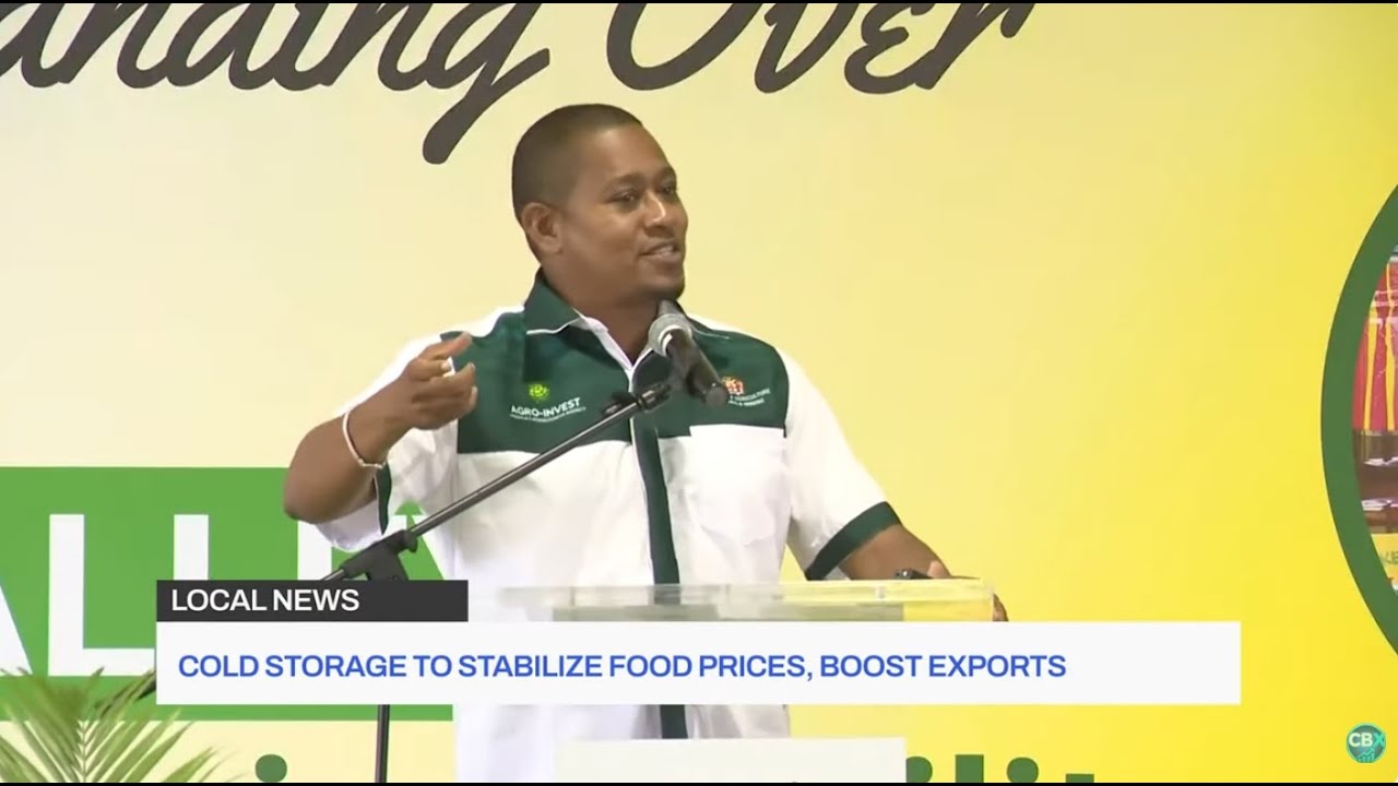 Floyd Green - Cold room storage will stabilize prices, boost Jamaica's exports @watchCBX