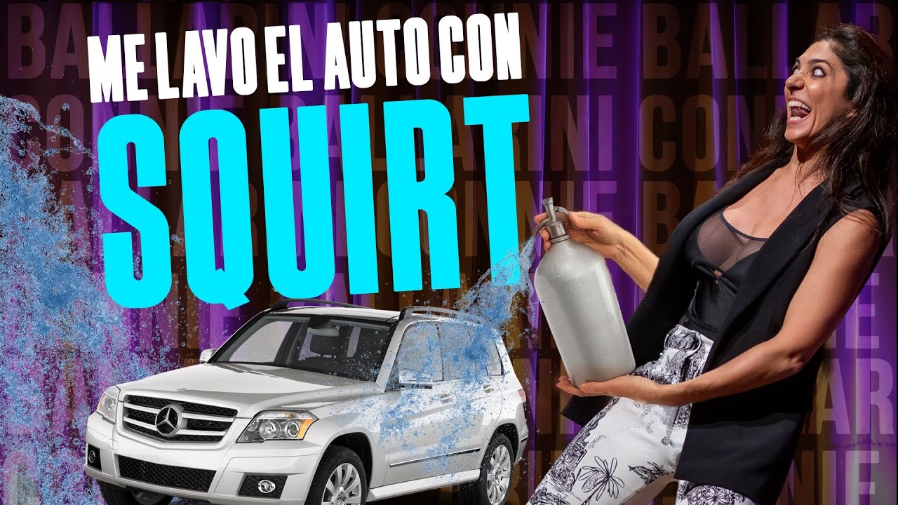 ME LAVÓ EL AUTO CON SU SQUIRT