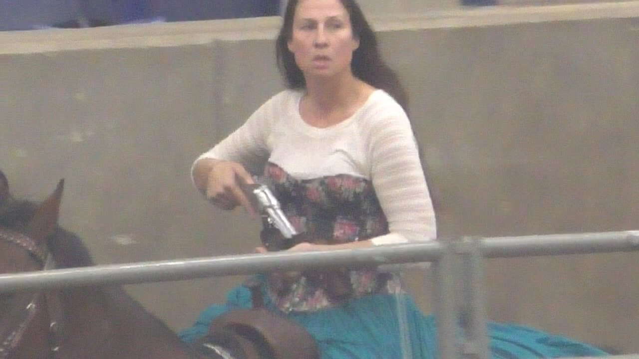 Part 2 Cowgirls & Cowboys Shooting From Fast Horses - 2018 CMSA World Championships