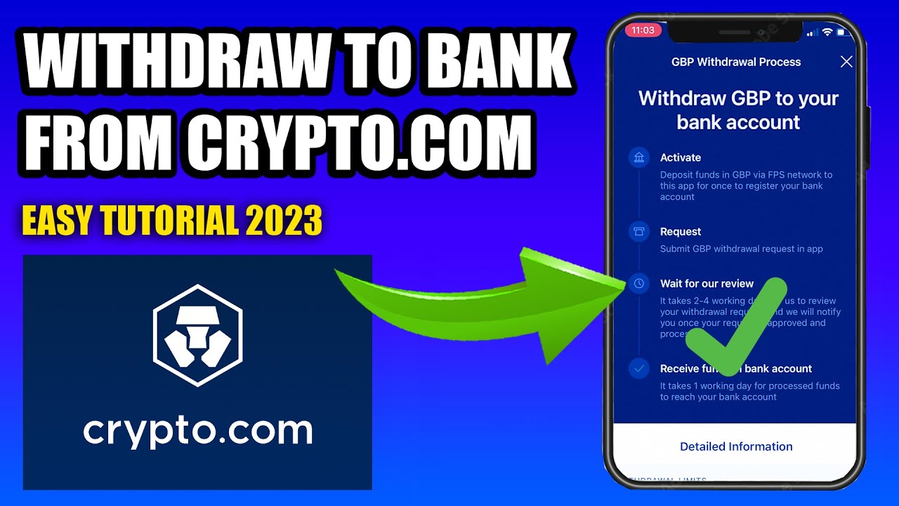 How to EASILY Withdraw Money from Crypto.com (Fiat Wallet) to Bank Account 2023