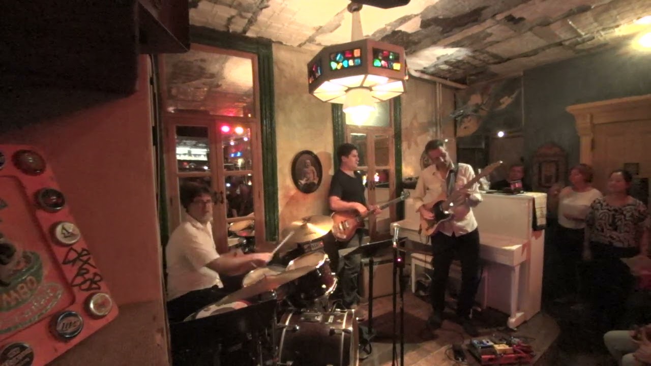 Storm Warning (Dr John/Mac Rebennack) - Luca Benedetti w/ Tony Scherr & Tony Mason @ Bar Lunatico NY