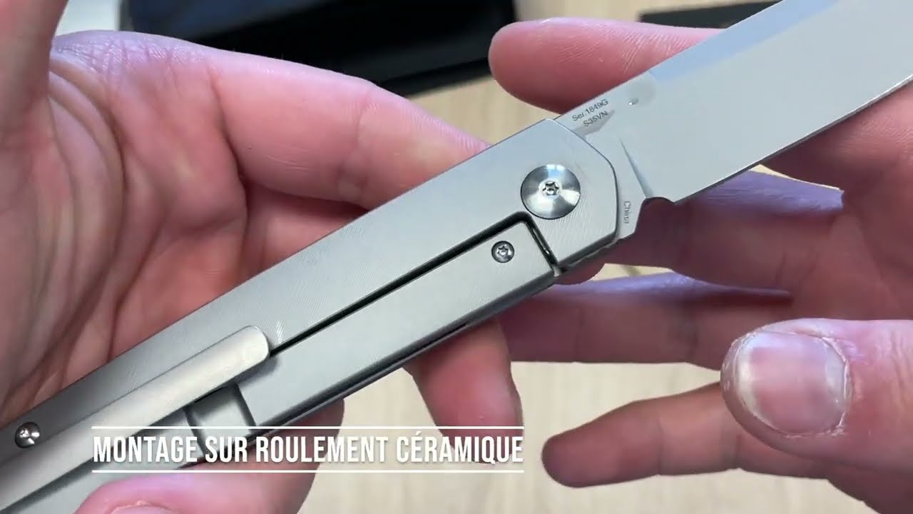 Artisan Cutlery Sirius Titane - présentation express