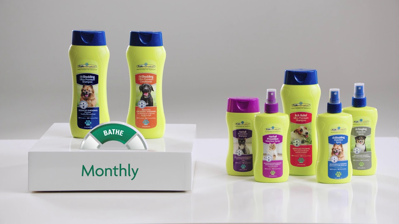 Bathe | The FURminator® Ultimate Hair Reduction System™