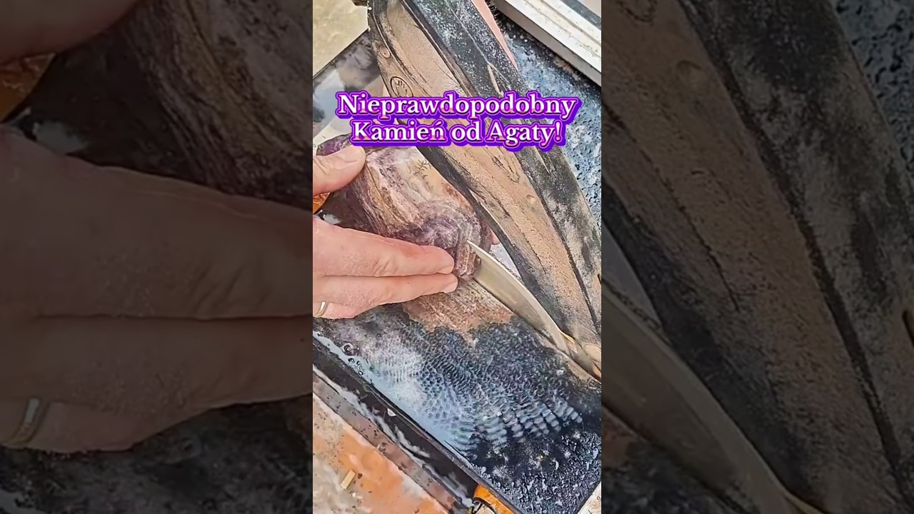 Nieprawdopodobny kamień z Polski! #kamień #rocks #geologia #pasja #amethyst #stones #minerals