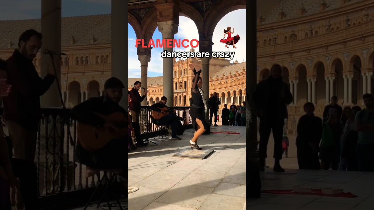 Real Spanish FLAMENCO in Sevilla 💃🏽🔥 Dancers are crazy #flamenco #espa&ntilde;a #baile #spain #sevilla